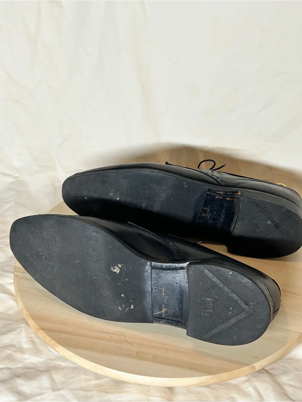 Allen Edmonds Wendell Black Leather Derby Dress Shoes 10.5 C